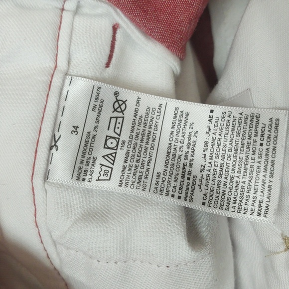 *SALE* EUC Old Navy Mens Ultimate Slim Flat Front Shorts Size 34 - Picture 4 of 4